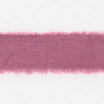 フリンジコットンブレンドリボン-12/パープル