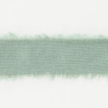 フリンジコットンブレンドリボン-5/ミントグリーン