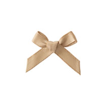 サテンリボンシール-2／マットゴールド