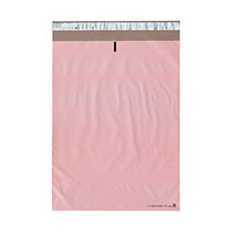 無地リサイクル宅配バッグ-3／グレイッシュピンク