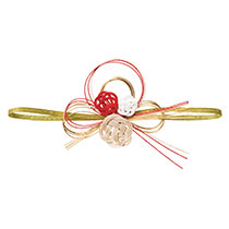 水引アレンジゴムタッグ-2/こうめ