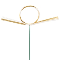 水引フラワーピック-6/白金