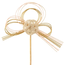 水引フラワーピック-8/金