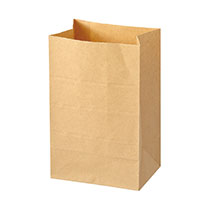 無地未晒し角底袋-3／クラフト