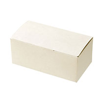 無地ギフトBOXワイド型/オフホワイト-S