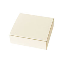 無地ワンタッチギフトBOX/オフホワイト-XS