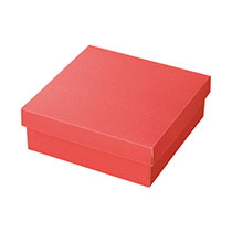 無地レッドギフトBOX-M