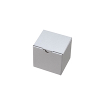 無地シルバーグレーギフトボックス-5