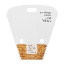 ナチュラルバスケットスタンドバッグ-M