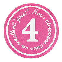 NEWブラウンフレンチシール-4枚