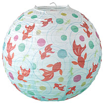 夏祭りデコレーションペーパーランタン-1／金魚