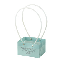 ナチュラルシャビーPPバスケットS-2/ブルー