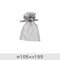 オーガンジーバッグ/グレー-S