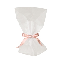 オーガンジーチュチュブーケバッグ‐S/ホワイト