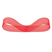 オーガンジーリボン-レッド15mm