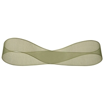 オーガンジーリボン-モスグリーン15mm