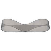 オーガンジーリボン-グレー15mm