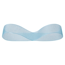 オーガンジーリボン-スカイブルー15mm