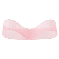 オーガンジーリボン-ダークピンク25mm