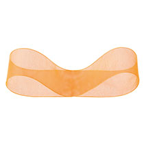 オーガンジーリボン-オレンジ25mm