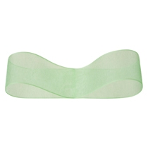 オーガンジーリボン-ミントグリーン25mm