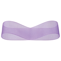 オーガンジーリボン-パープル25mm