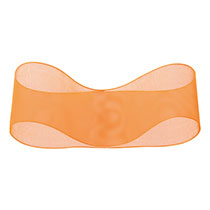 オーガンジーリボン-オレンジ38mm