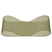 オーガンジーリボン-モスグリーン38mm