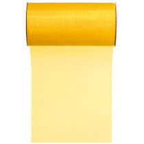 オーガンジーラッピングリボンロール-2/イエロー