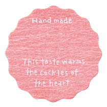 オリジナルテイスティシール(手書き)-2／ピンク