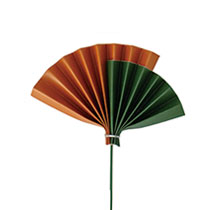 扇フラワーピックS-2／橙