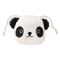 ポップアニマルミニ巾着バッグ/パンダ-S