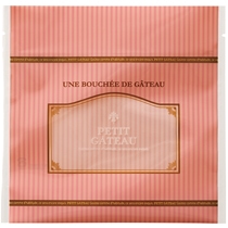 プチガトーピンクジップスタンドバッグ-3［乾燥剤対応］