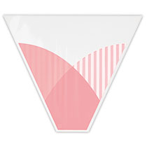 プリエブーケOPPスリーブバッグ-1／ピンク