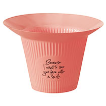 リブラインフラワーポット-3／マットピンク