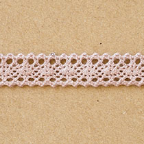 レースコットンリボン-10/ベージュピンク