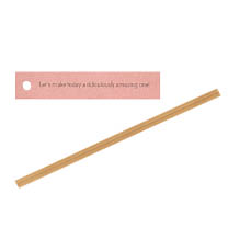 シンプルギフトワイヤータイ／ピンク-1