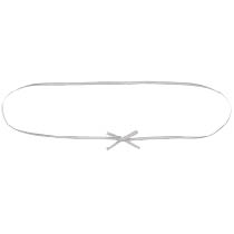 リボンゴムタッグ-1／シルバー