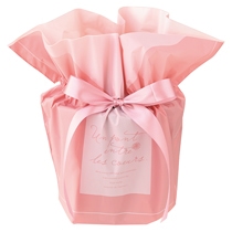 シルキーピンクリボン付ポットカバー-6