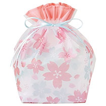 さくらPE巾着バッグ-M