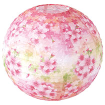 さくらデコレーションペーパーランタン-1/グリーン