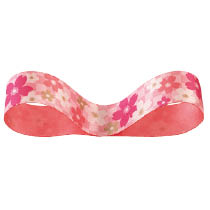 さくらプリントサテンリボン-1