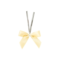 サテンリボンワイヤータイスモーキーイエロー-1