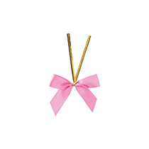 サテンリボンワイヤータイソフトピンク-1