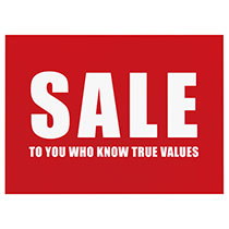 シンプルセールショーカード-3/SALE