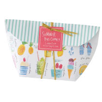 カラフルサマー舟形ペーパーバッグ