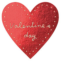 バレンタインデイシール:ミニハート