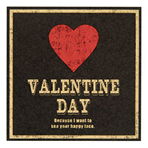 バレンタインデイシール/ヴィンテージ