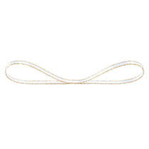 トゥインクルサテンリボンホワイト3mm