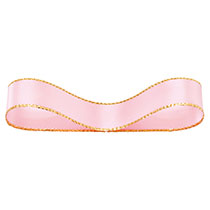 トゥインクルサテンリボンピンク19mm